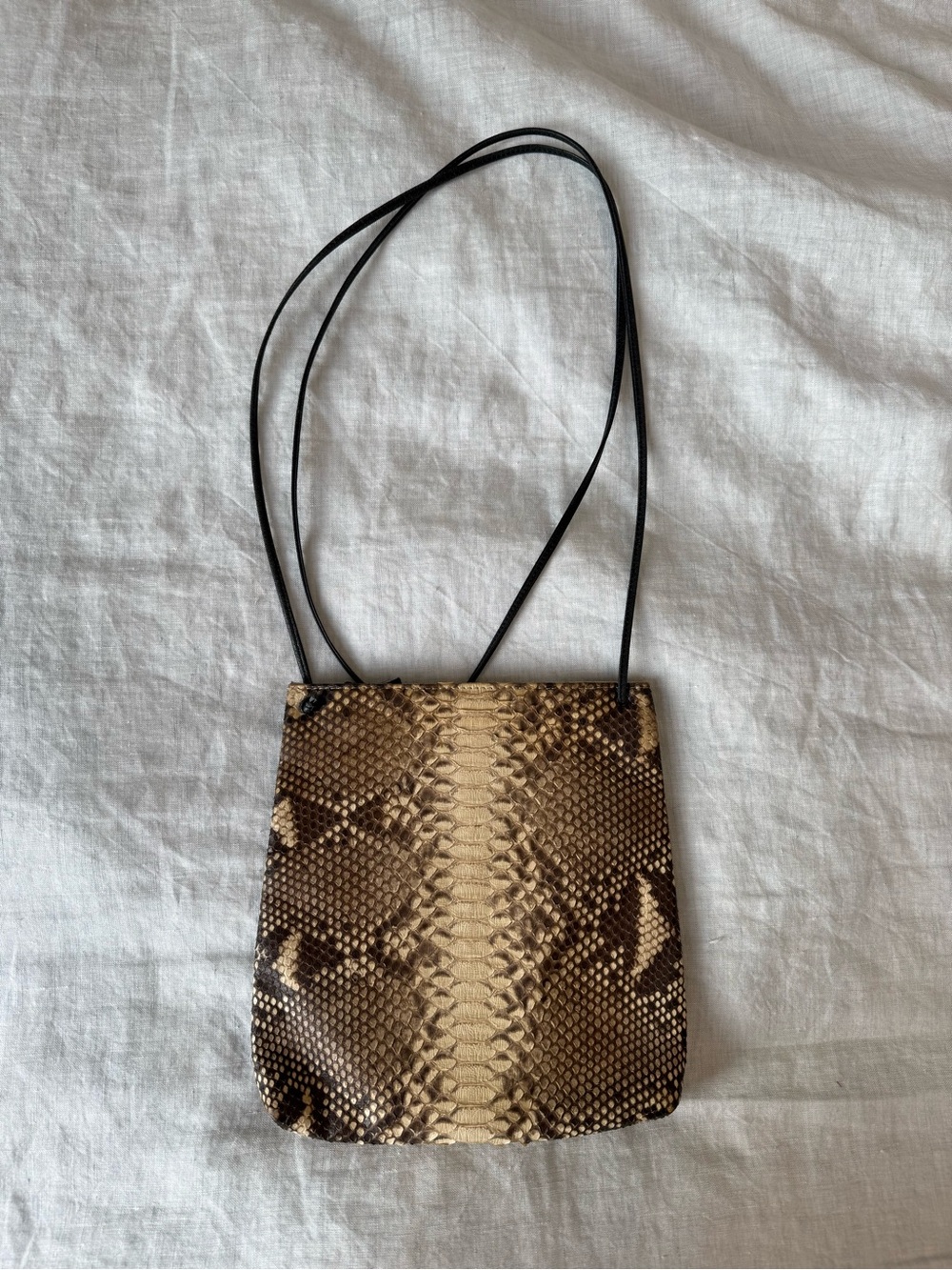 Snakeskin Crossbody Purse